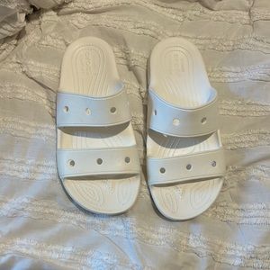 Crocs size 8 women’s slides